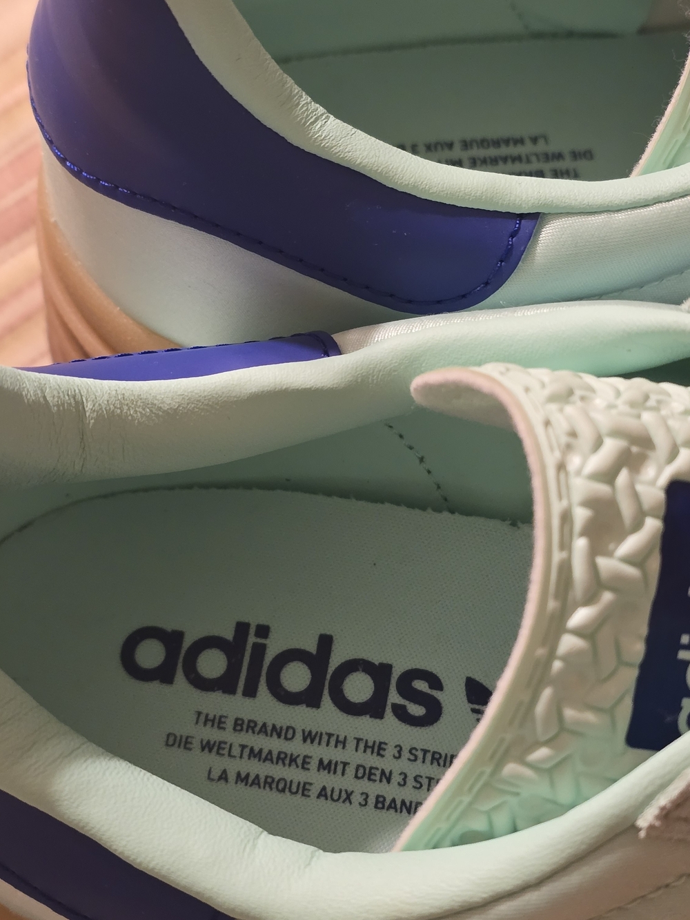 Adidas Gazelle Mint Blue Sneakers - Picture 6 of 7